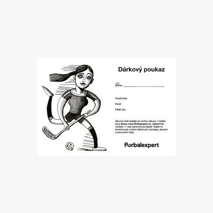 darkovy poukaz florbalistka