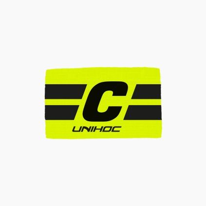24228 Unihoc Captaon Badge Yellow
