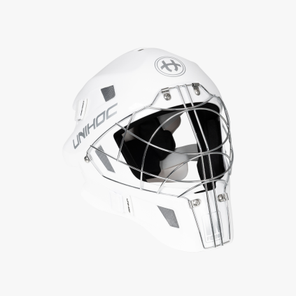 Maska Unihoc Inferno 66 White/Silver