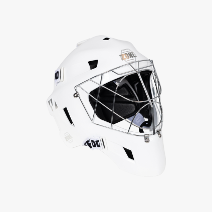 Maska Zone Upgrade PRO Cat Eye Cage White/Silver